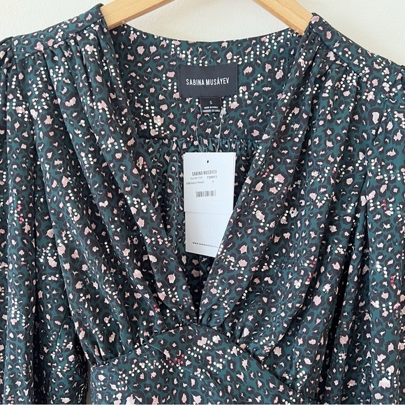 NWT Sabina Musayev Glow Top - Picture 4 of 9